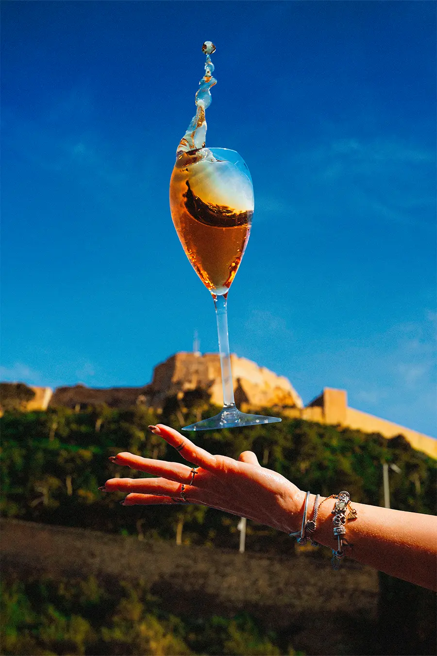 Copa de Cava Transparente Irrompible de 200CC de BASSOS