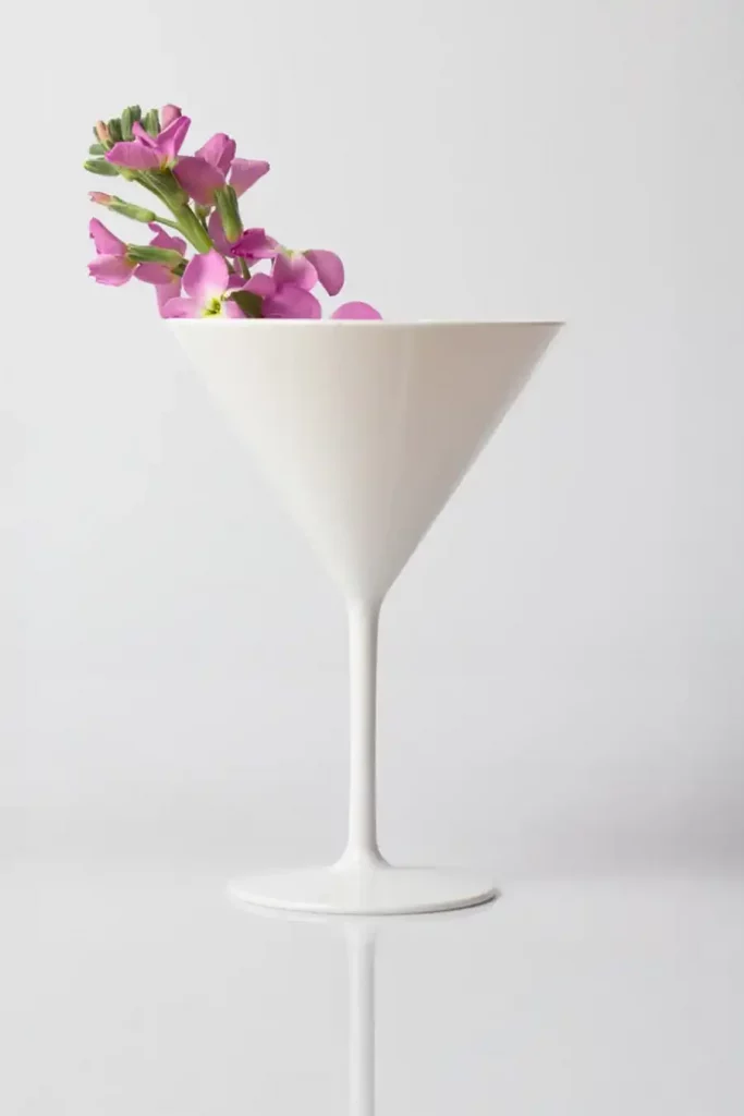 Copa de cóctel irrompible blanca de 30cl