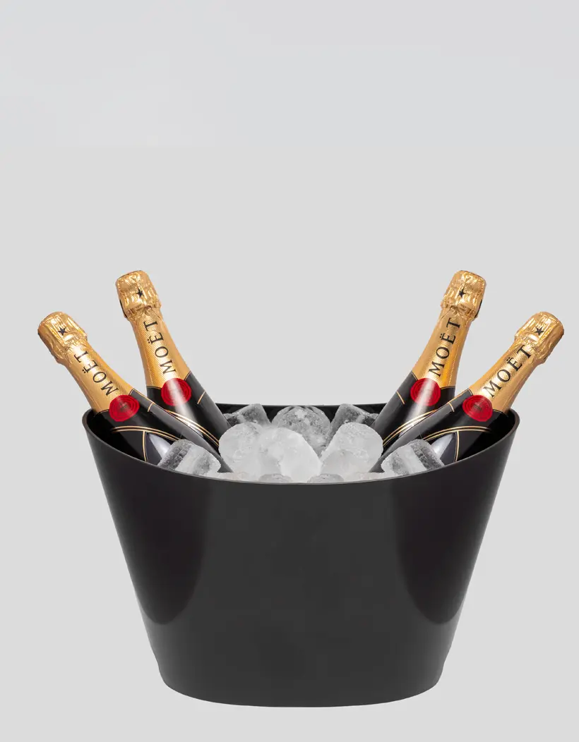 Cubitera personalizada 4 botellas BASSOS interior